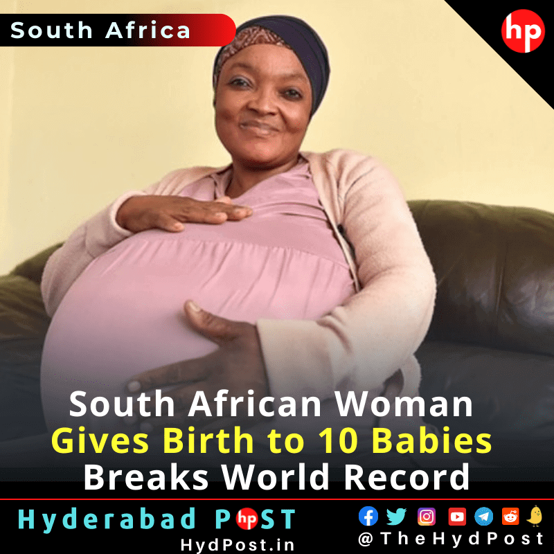 South African Woman Gives Birth To Babies Breaks World Record