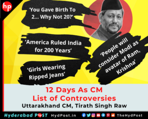 Read more about the article 12 Days As CM, List of Controversies, Uttarakhand CM Tirath Singh Rawat