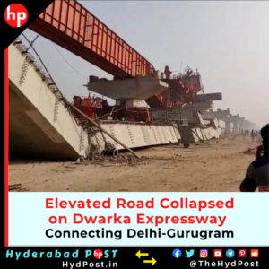 Read more about the article Elevated Road Collapsed on Dwarka Expressway Connecting Delhi-Gurugram