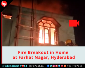 Read more about the article Fire Breakout in Home at Farhat Nagar, Hyderabad