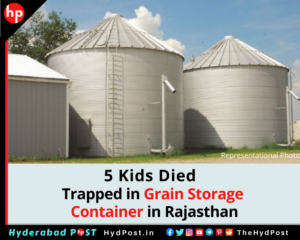 Read more about the article 5 Kids Died, Trapped in Grain Storage Container in Rajasthan