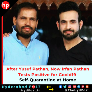 Read more about the article After Yusuf Pathan, Now Irfan Pathan Tests Positive for Covid19