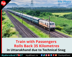 Read more about the article Train with Passengers Rolls Back 35 Kilometers in Uttarakhand due to Technical Snag