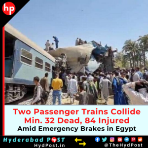 Read more about the article Two Passenger Trains Collide, Min. 32 Dead, 84 Injured in Egypt