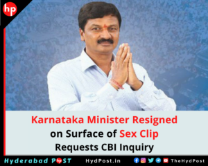 Read more about the article Karnataka Minister Resigned after Surface of Sex Clip, Requests CBI Inquiry