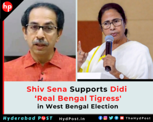 Read more about the article Shiv Sena Supports, ‘Real Bengal Tigress’ Mamata Banerjee in West Bengal Election