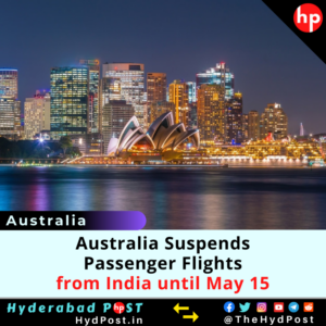 Read more about the article Australia Suspends Passenger Flights from India until May 15