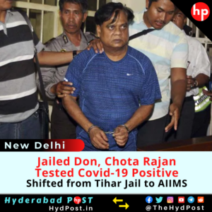 Read more about the article Jailed Don, Chota Rajan Tested Covid-19 Positive, Shifted from Tihar Jail to AIIMS