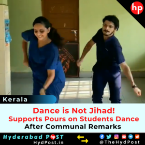 Read more about the article Dance is Not Jihad: Supports Pours on Students Dance, After Communal Remarks