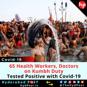 Read more about the article 65 Health Workers, Doctors on Kumbh Duty Tested Positive with Covid-19