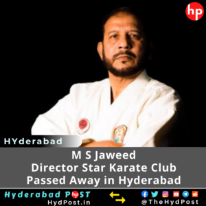 Read more about the article M S Jaweed, Director Star Karate Club Passed Away in Hyderabad