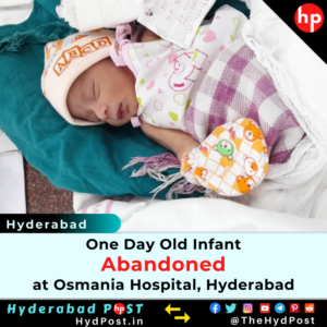 Read more about the article One Day Infant Abandoned at Osmania Hospital in Hyderabad