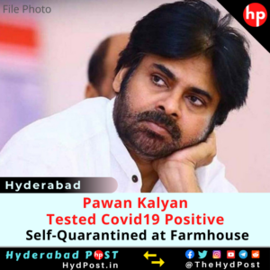Read more about the article Pawan Kalyan Tested Covid19 Positive, Self-Quarantined at Farmhouse