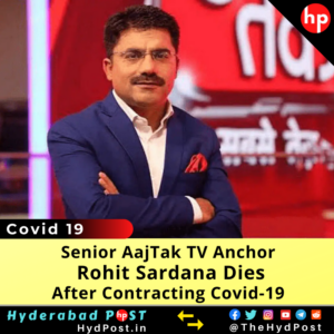 Read more about the article Senior AajTak TV Anchor Rohit Sardana Dies After Contracting Covid-19