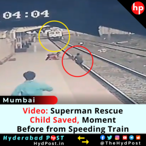 Read more about the article Video: Superman Rescue, Child Saved, Moment Before from Speeding Train