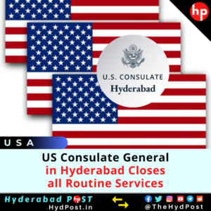 Read more about the article US Consulate General in Hyderabad Closes all Routine Services