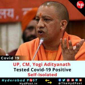 Read more about the article Yogi Adityanath Tested Covid-19 Positive, Self-Isolated
