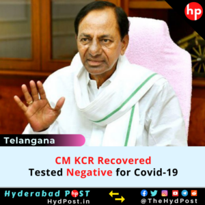 Read more about the article Hyderabad: CM KCR Recovered, Tested Negative for Covid-19