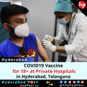 Read more about the article COVID19 Vaccine for 18+ at Private Hospitals in Telangana