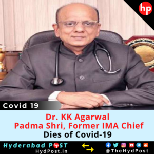 Read more about the article Dr. KK Agarwal, Padma Shri, Former IMA Chief Dies of Covid-19