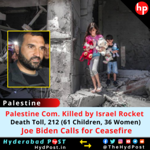 Read more about the article Palestine Militant Commander Killed by Israel Rocket, Death Toll Reach 212 (61 Children, 36 Women), Joe Biden Calls for Ceasefire