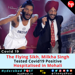 Read more about the article The Flying Sikh, Milkha Singh Tested Covid19 Positive, Hospitalised in Mohali