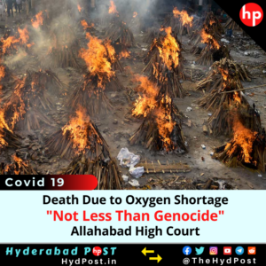 Read more about the article Death Due to Oxygen Shortage “Not Less Than Genocide”: Allahabad High Court