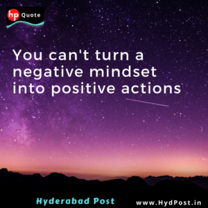 Read more about the article You can’t turn a negative mindset into positive actions