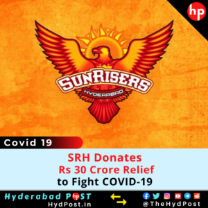 Read more about the article SRH Donates Rs 30 Crore Relief for to Fight COVID-19