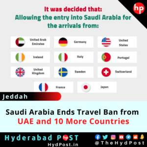 Read more about the article Saudi Arabia Ends Travel Ban from UAE and 10 More Countries