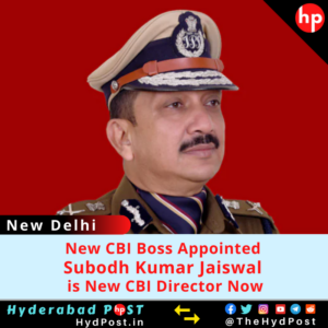 Read more about the article New CBI Boss Appointed, Subodh Kumar Jaiswal is New CBI Director Now