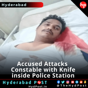 Read more about the article Accused Attacks Constable with Knife inside Police Station