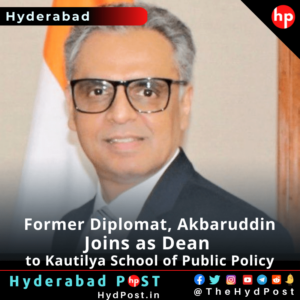 Read more about the article Former Diplomat, Akbaruddin Joins as Dean to Kautilya School of Public Policy