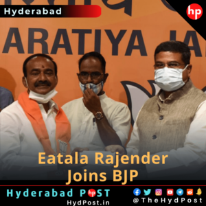 Read more about the article Eatala Rajender, Former Health Minister Joins BJP