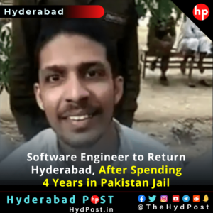 Read more about the article Software Engineer to Return Hyderabad, After Spending 4 Years in Pakistan Jail