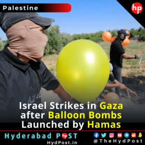Read more about the article Israel Strikes in Gaza after Balloon Bombs Launched by Hamas
