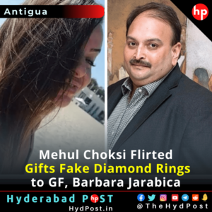 Read more about the article Mehul Choksi Flirted, Gifts Fake Diamond Rings to GF, Barbara Jarabica