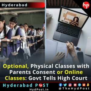 Read more about the article Optional, Physical Classes with Parents Consent or Online Classes: Govt Tells High Court