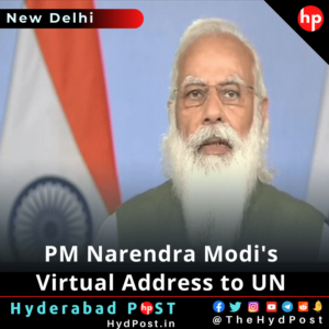 Read more about the article PM Narendra Modi’s Virtual Address to United Nation