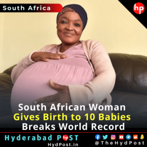 Read more about the article South African Woman Gives Birth to 10 Babies, Breaks World Record