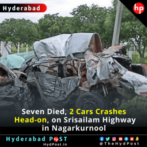 Read more about the article Seven Died, as 2 Cars Crashes Head-on, on Srisailam Highway in Nagarkurnool