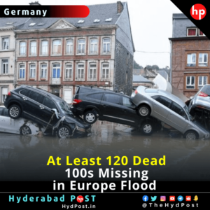 Read more about the article At Least 120 Dead, 100s Missing in Europe Flood