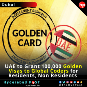 Read more about the article UAE to Grant 100,000 Golden Visas to Global Coders for Residents, Non Residents