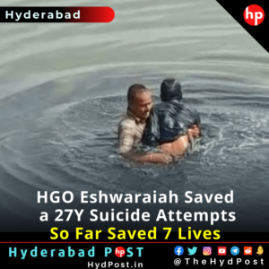 Read more about the article HGO Eshwaraiah Saved a 27Y Suicide Attempts, So Far Saved 7 Lives