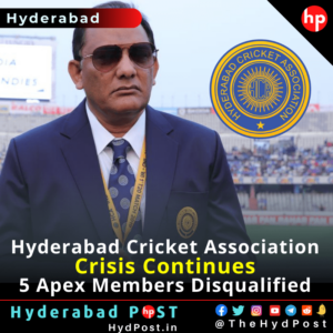 Read more about the article Hyderabad Cricket Association Crisis Continues, 5 Apex Members Disqualified