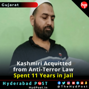 Read more about the article Kashmiri Acquitted from Anti-Terror Law, Spent 11 Years in Jail