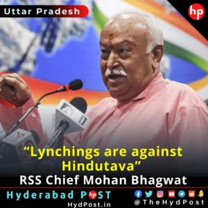 Read more about the article “Lynchings are against Hindutava” RSS Chief Mohan Bhagwat