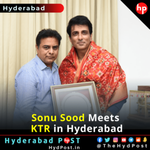 Read more about the article Sonu Sood Meets KTR in Hyderabad