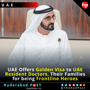 Read more about the article UAE Offers Golden Visa to UAE Resident Doctors, Their Families for being Frontline Heroes