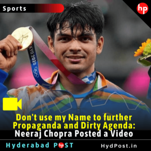 Read more about the article Don’t use my Name to further Propaganda and Dirty Agenda: Neeraj Chopra Posted a Video